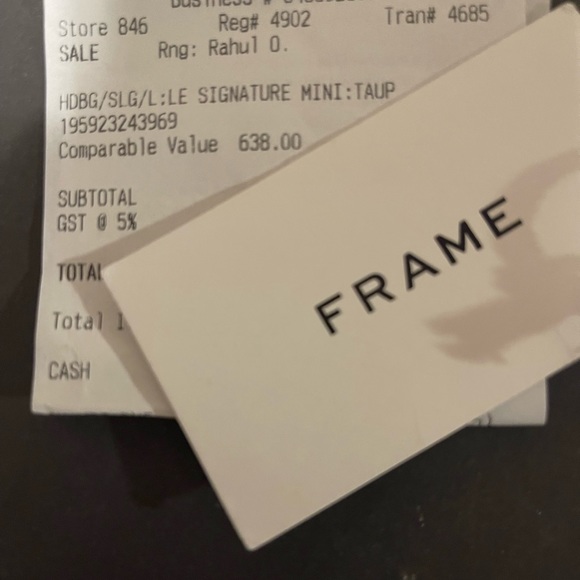 FRAME crossbody bag - Picture 7 of 7